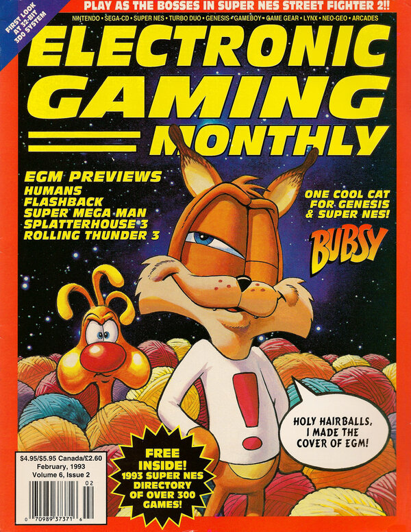 Electronic Gaming Monthly Issue 43 (February 1993) cover